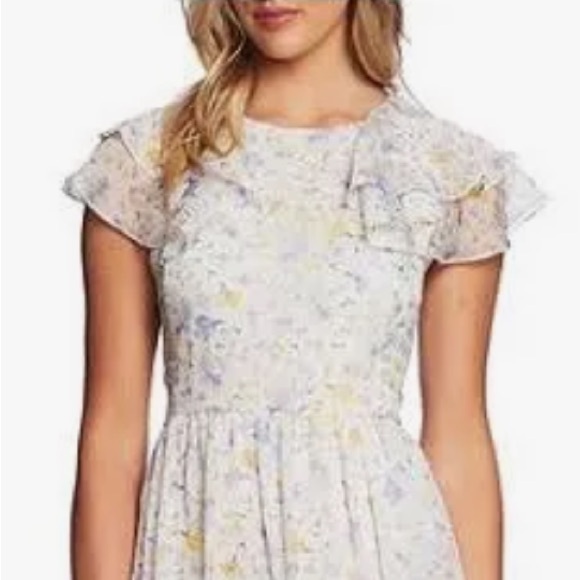 white linen flowy dress Citadelle Linen Maxi Dress White / SM main image 0